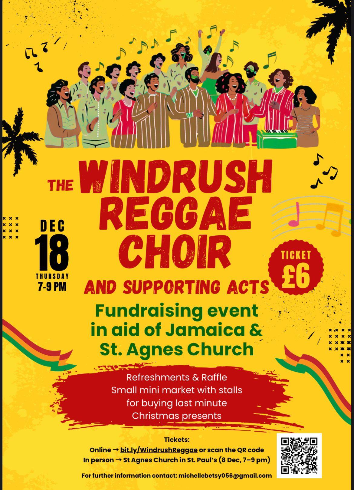 Windrush Reggae Choir Christmas Concert Windrush Reggae Choir Christmas Concert